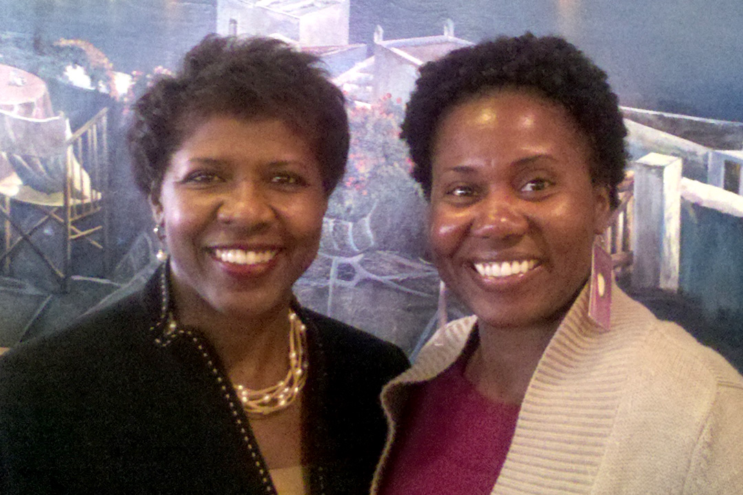 Gwen Ifill and Imani Cheers