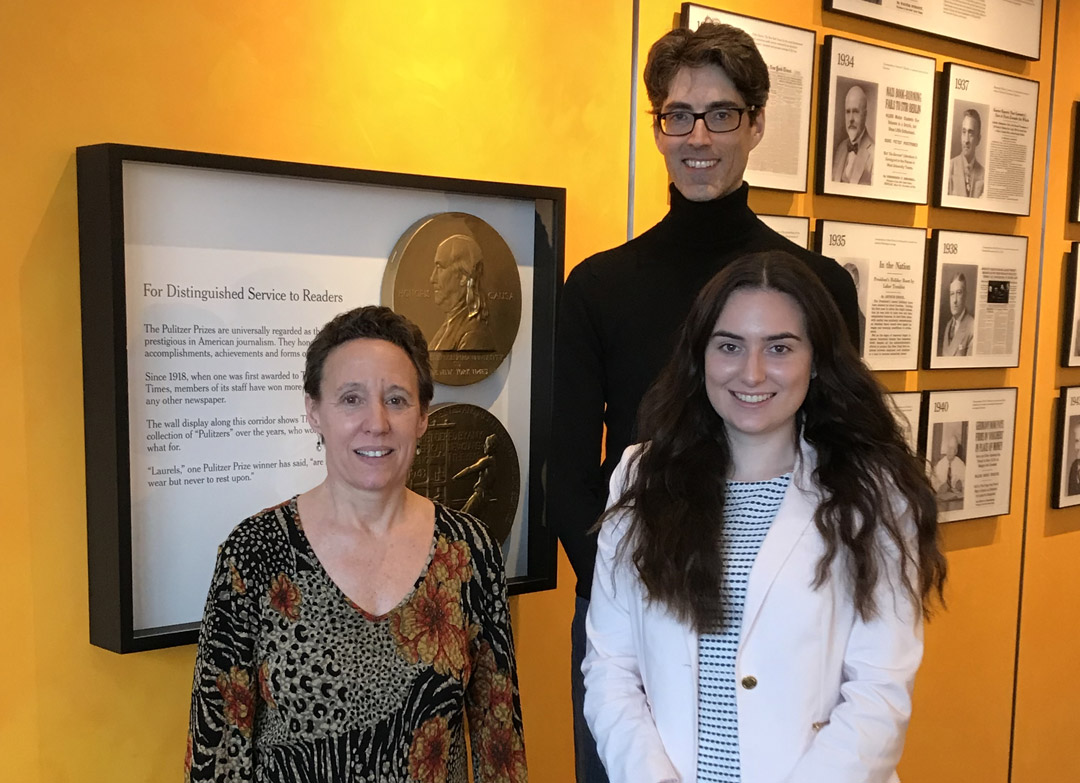 Jill Agostino, Samantha Cookinham and Christoph Fuhrmans