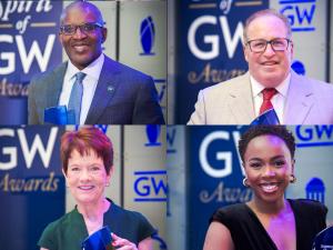Spirit of GW Awards winners