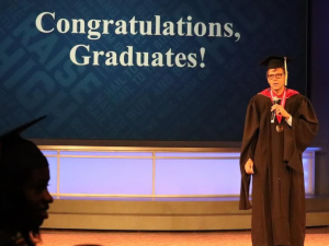 Peter Loge at Graduation 