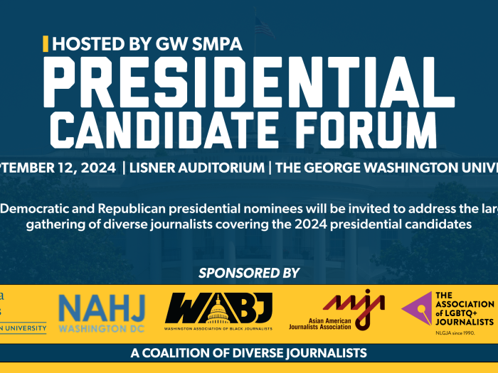 Presidential Candidate Forum Graphic