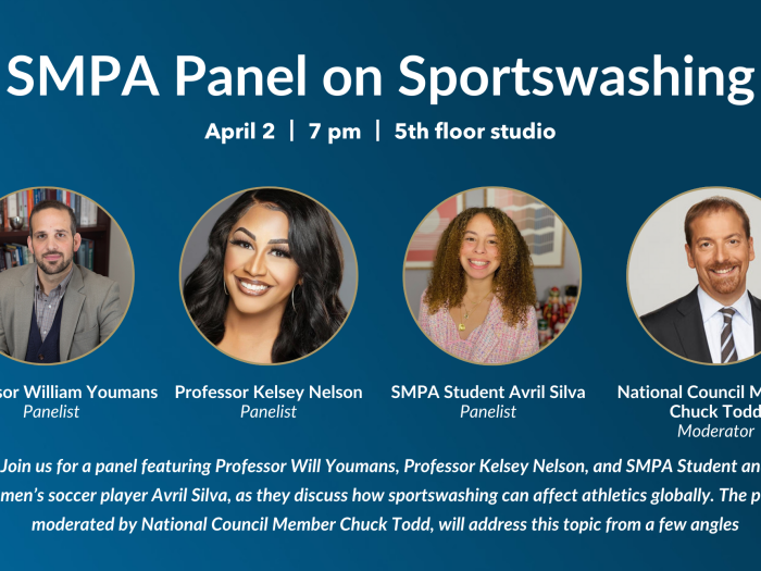 SMPA Panel on Sportswashing