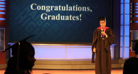 Peter Loge at Graduation